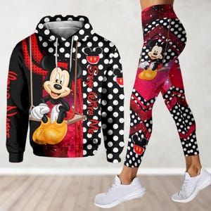 Custom Mickey Mouse Hoodie, Disney Leggings For Women, Funny Mickey Stay With Me Shirt, Cute Movie Cartoon Hoodie, Disney Trip Shirt