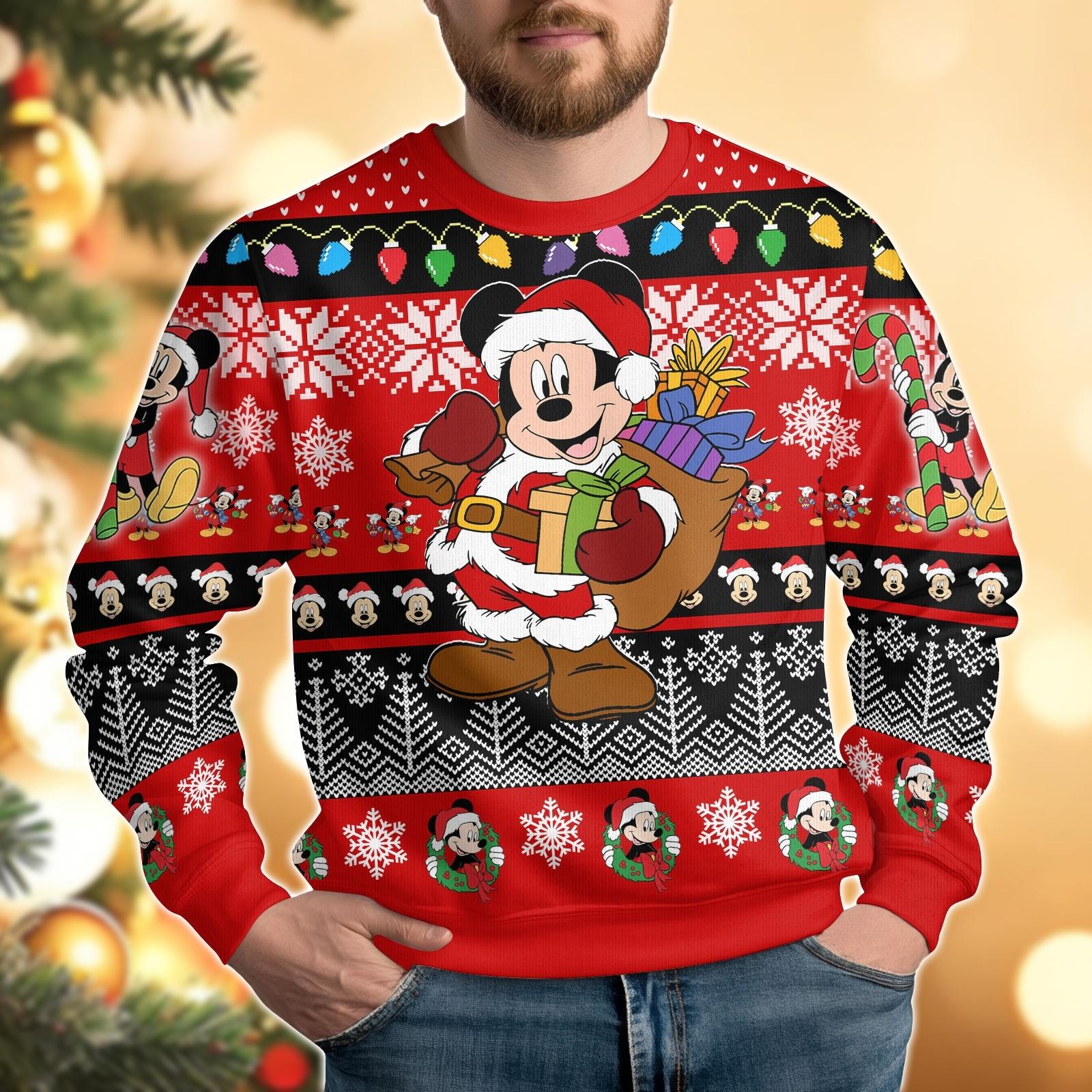 Mickey mouse christmas sweater kids México