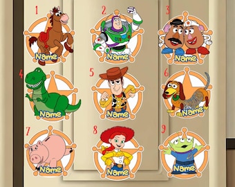 Imán de Toy Story 5, imán de Woody, Buzz, Jessie y Rex para el refrigerador, imán para la puerta "Tienes un amigo en mí", regalo para el viaje familiar al Disney Pixar Fest 2026