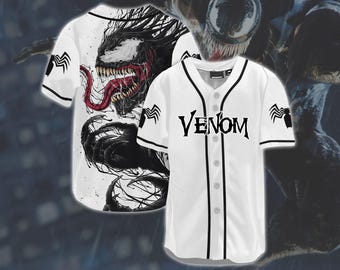Koszulka baseballowa Venom, Koszulka baseballowa Venom, Koszulka Venom, Koszulka Venom, Koszulka Venom 3, Prezent dla fana Venoma, Prezent dla miłośnika filmów