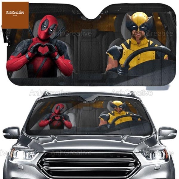 Deadpool and Wolverine Window Etsy