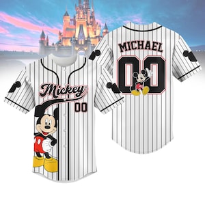 ディズニーランド　ディズニーストア　ベースボールシャツ　ミッキー ディズニーランド ベースボールシャツ XL カリフォルニア