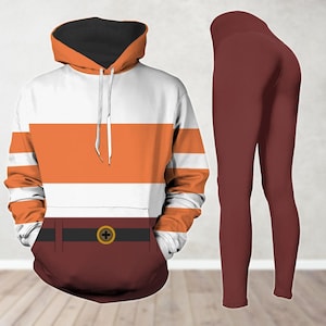Disney Inside Out Anxiety Hoodie And Leggings, Halloween Shirt, Inside Out Movie Cartoon Hoodie, Inside Out Anxiety Cosplay Costume