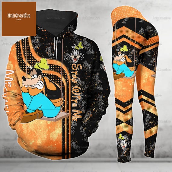 Disney Goofy Hoodie and Leggings, Custom Goofy Hoodie, Leggings for Women,  Disneyland Shirt, Disneyworld Shirt, Goofy Gifts for Her Him - Etsy