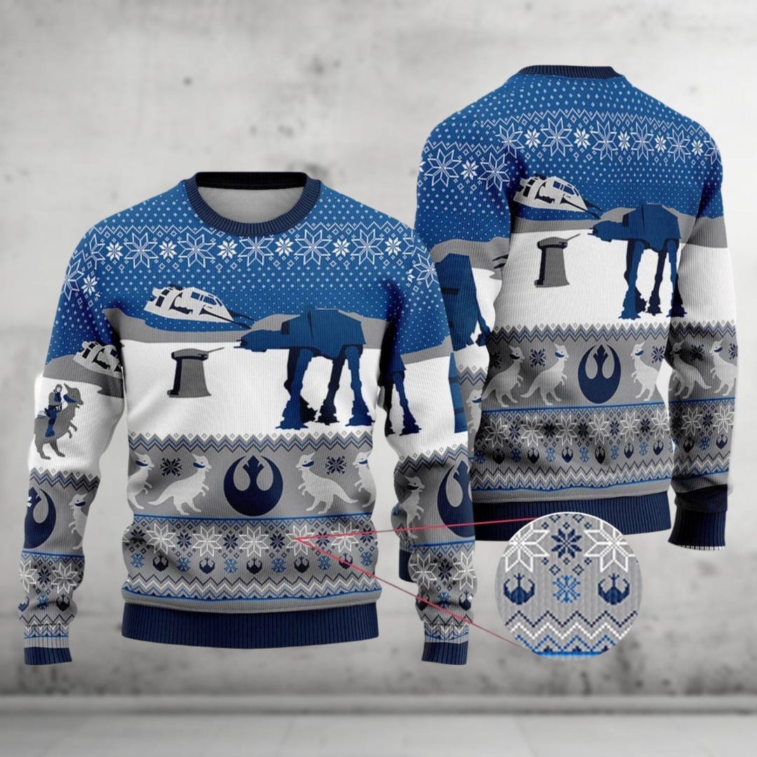 Christmas Star Wars Ugly Sweater, Star Wars Ugly Christmas