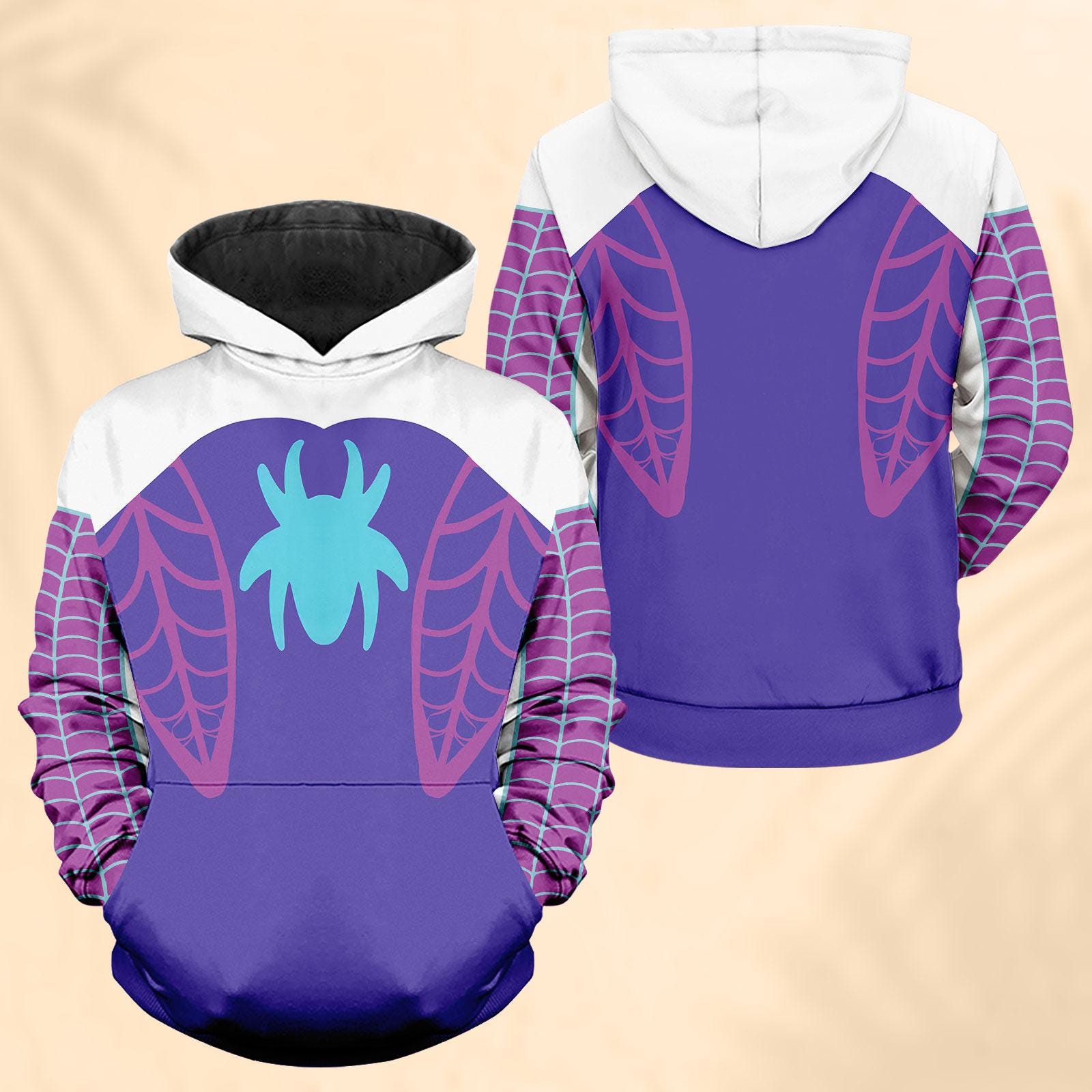 Spider Gwen Hoodie, Gwen Stacy Spider Women Joggers, Disney Spider Gwen ...