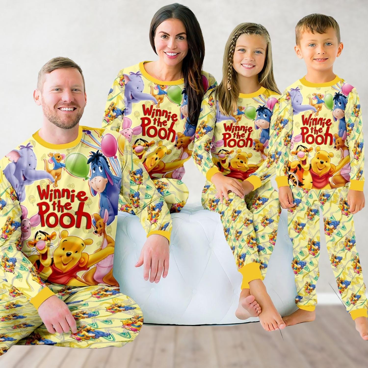 Pooh Bear Pajamas Etsy Canada