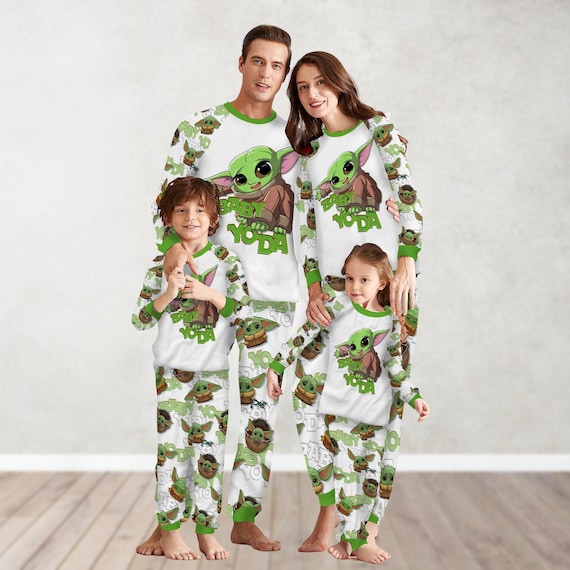 Christmas Pajamas Mandalorian Pyjamas Mens Grey Star Wars