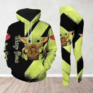 Custom Baby Yoda Hoodie, Baby Yoda Leggings, Disney Movie Shirt, Star Wars Shirt, Disney World Shirt, Disneyland, Disney Vacation Gifts