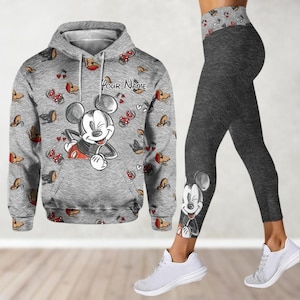 Custom Mickey Mouse Hoodie, Disney Legging For Women, Disneyland Shirt, Disneyworld Shirt, Magic Mouse Ears Shirt, Movie Cartoon Hoodie