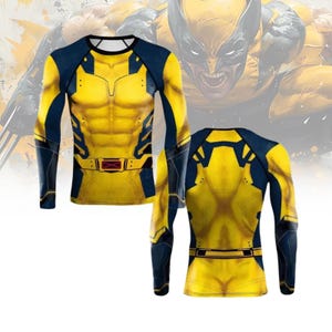 Wolverine Cosplay Costume, Wolverine T-Shirt, Wolverine Sweatshirt, Wolverine Hoodie, Halloween Costume For Family, Disney Movie Shirt
