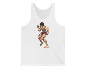 Sport Tank Top Baki Hanma Anime (pose 7)