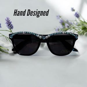 Pearl Embellished Sunglasses - Etsy display picture 1
