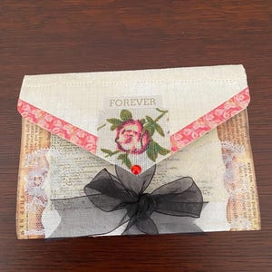 Romantic handmade card