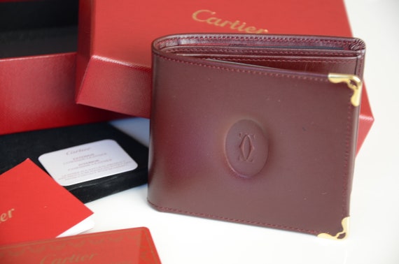 Portafoglio cartier vintage best sale