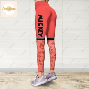 Mickey Mouse Hoodie, Personalized Mickey Hoodie, Disney Mickey Leggings, Mickey Yoga Leggings, Leggings For Girls, Disney Mouse Hoodie