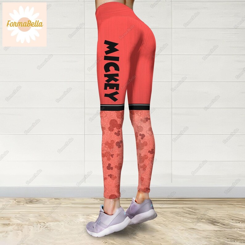 Mickey Mouse Hoodie, Personalized Mickey Hoodie, Disney Mickey Leggings, Mickey Yoga Leggings, Leggings For Girls, Disney Mouse Hoodie
