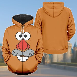 Mr Potato Head Costume Hoodie, Disney Trip Tshirt, Toy Story Cosplay Sweatshirt, Disney Movie Cosplay Hoodie, Halloween Oufits Gifts