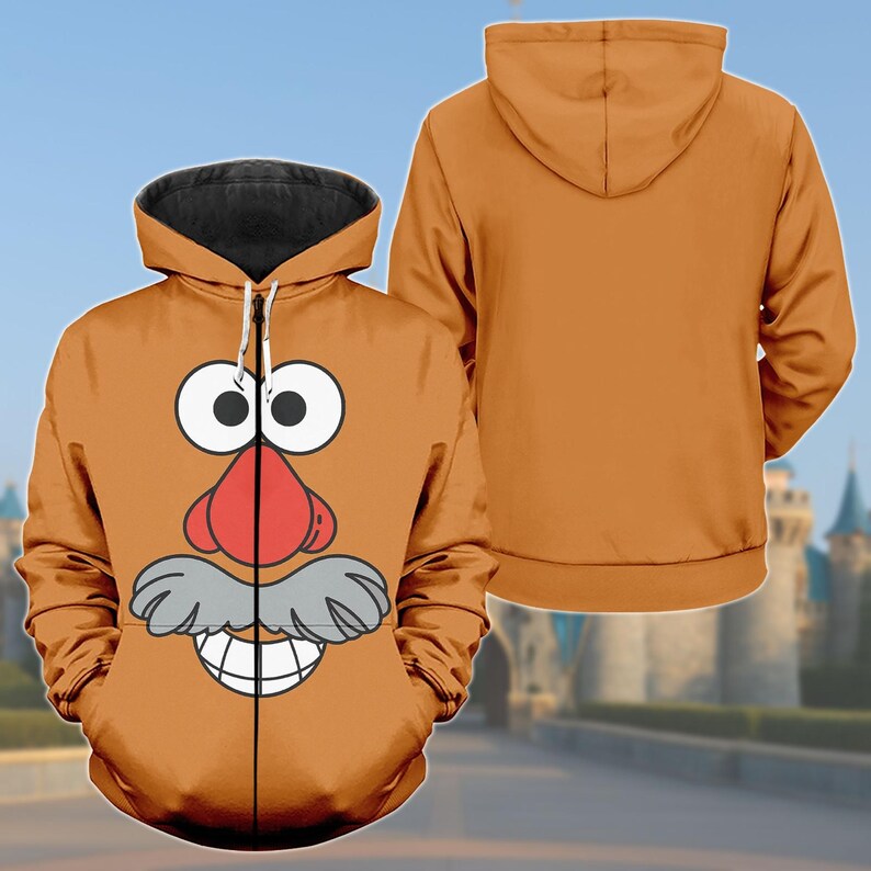 Mr Potato Head Costume Hoodie, Disney Trip Tshirt, Toy Story Cosplay Sweatshirt, Disney Movie Cosplay Hoodie, Halloween Oufits Gifts