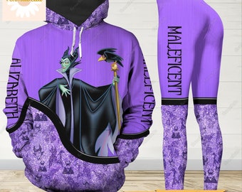 Maleficent Hoodie, Disney Villains 3D Hoodie, Maleficent