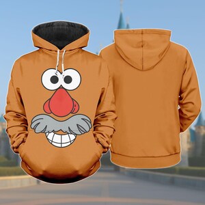 Mr Potato Head Costume Hoodie, Disney Trip Tshirt, Toy Story Cosplay Sweatshirt, Disney Movie Cosplay Hoodie, Halloween Oufits Gifts