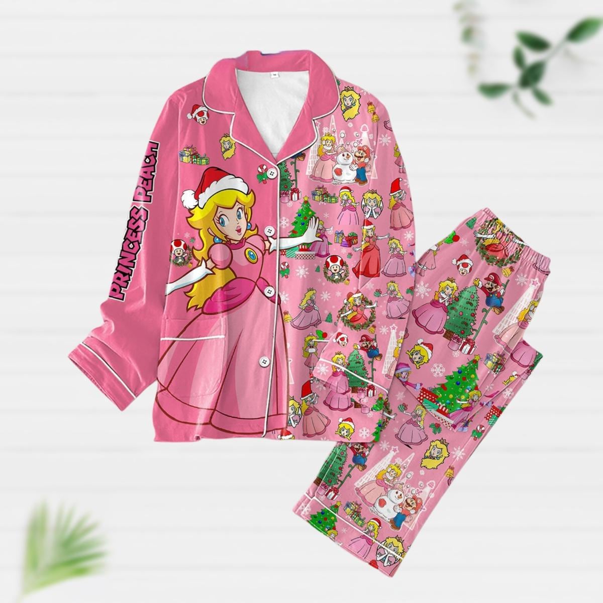 Princess peach onesie pajamas sale