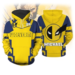Halloween Wolverine Costume Hoodie, Custom Wolverine T-Shirt, Logan X-Men Cosplay Tee, Deadpool And Wolverine Shirt, Superhero Gift