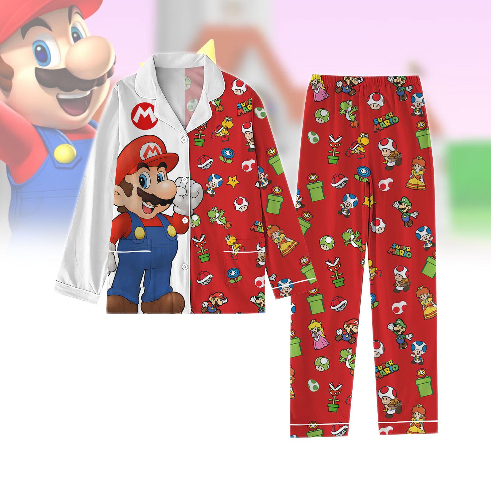 Super Mario Pjs Etsy Canada