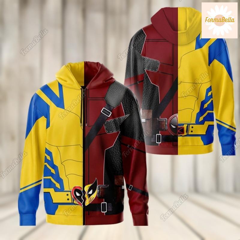 Costume Wolverine Per Cosplay – Fatto A Mano – Ispirato A Deadpool 3 – Taglia Personalizzata