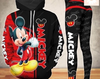 Halloween Mickey Mouse Hoodie, Disney Mouse Leggings For Women, Cartoon Movie Hoodie, Cute Mickey Outfit, Gift for Her, Mickey Shirt