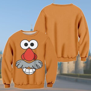 Mr Potato Head Costume Hoodie, Disney Trip Tshirt, Toy Story Cosplay Sweatshirt, Disney Movie Cosplay Hoodie, Halloween Oufits Gifts
