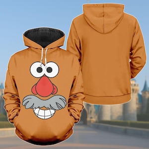 Mr Potato Head Costume Hoodie, Disney Trip Tshirt, Toy Story Cosplay Sweatshirt, Disney Movie Cosplay Hoodie, Halloween Oufits Gifts