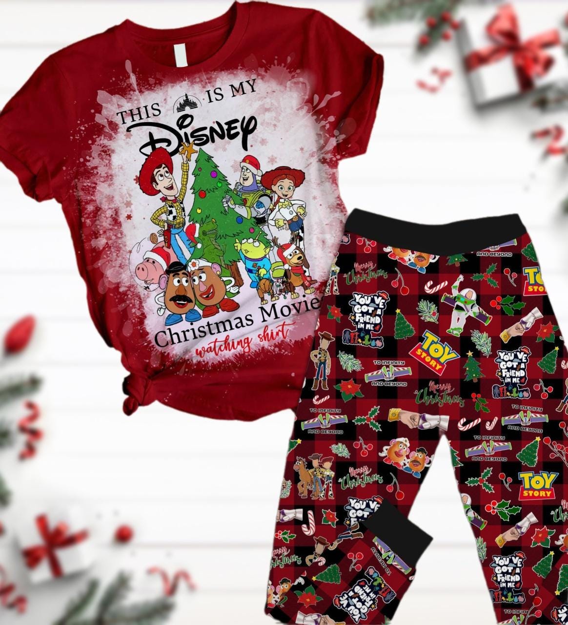 Toy Story Pajamas Matching Family Etsy