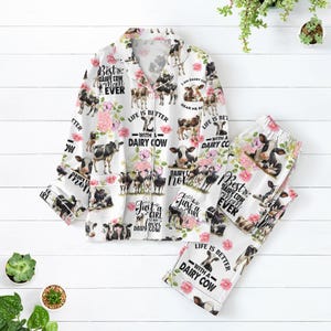 Kids Farm Animal Pajamas Etsy UK