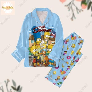 Simpsons pajamas Etsy Mexico
