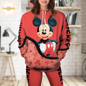 Mickey Mouse Hoodie, Personalized Mickey Hoodie, Disney Mickey Leggings, Mickey Yoga Leggings, Leggings For Girls, Disney Mouse Hoodie