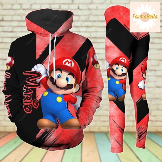 Super mario hoodie sale