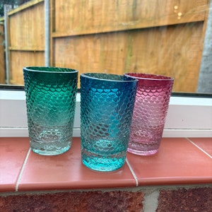 Set of 3 Mermaid Classic, Zest & Pink Gin Glasses 350ml