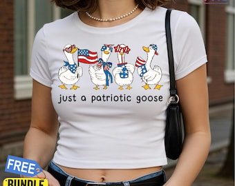 Patriottische gans, png PNGEgg | Digitale download van de vlag van de VS op 4 juli