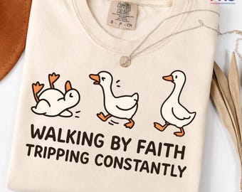 Citaat van Christian Goose, png PNGEgg | Wandelen door geloof (digitale download)