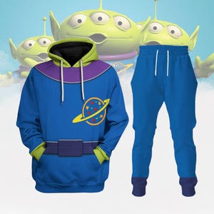 Toy Story Aliens Costume Cosplay Shirt, Disney Costume Hoodie, Woody Hoodie Shirt, Buzz Lightyear Shirt, Disneyland Trip Shirt