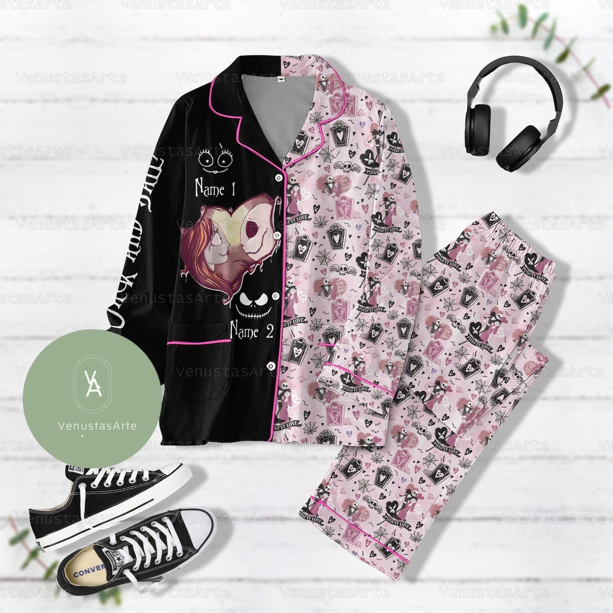 Horror themed pajamas hotsell