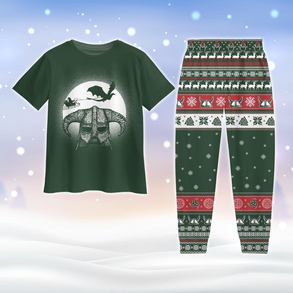 Vikings Pajamas Etsy UK