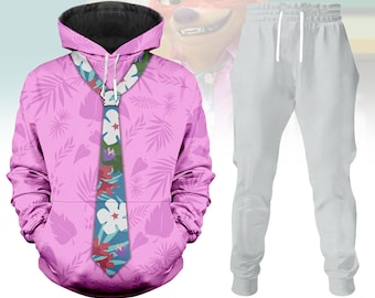 Nick Wilde Zootopia 2 Hoodie Jogger, Disney Fox Costume Outfit, Zootopia 2 Costume Cosplay, Halloween Cosplay Matching Tracksuit