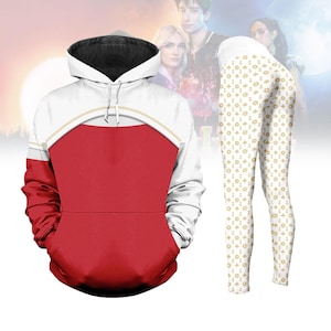Disney Daywalker Nova Hoodie Legging, Zombies 4 Hoodie, Disney Zombies Costume, Zombies Nova Cosplay Legging, Halloween Costume Gift