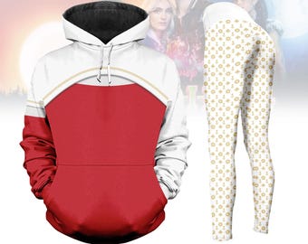 Disney Daywalker Nova Hoodie Legging, Zombies 4 Hoodie, Disney Zombies Costume, Zombies Nova Cosplay Legging, Halloween Costume Gift