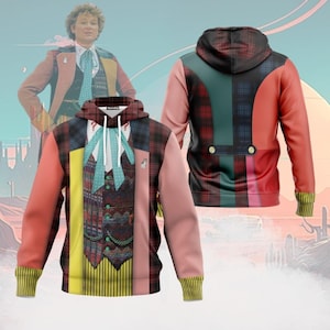 6th Doctor Who Cosplay Hoodie Shirt, Dr Who Police Box Shirt, Tardis Doctor Who Cosplay Costume, Movie Fan Shirt, Gift For Him