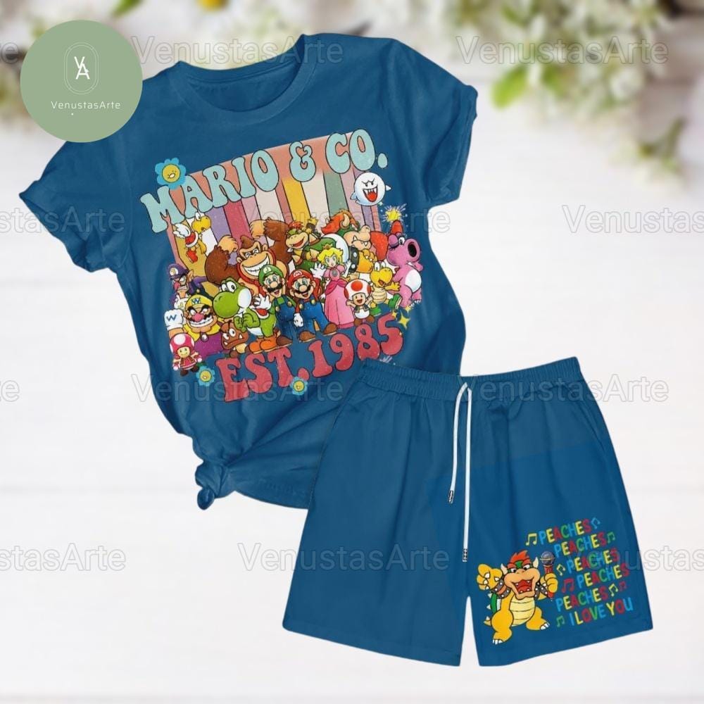 Super Mario Pjs Etsy UK
