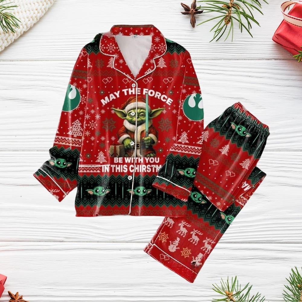 Star War Pajamas Christmas Etsy Canada