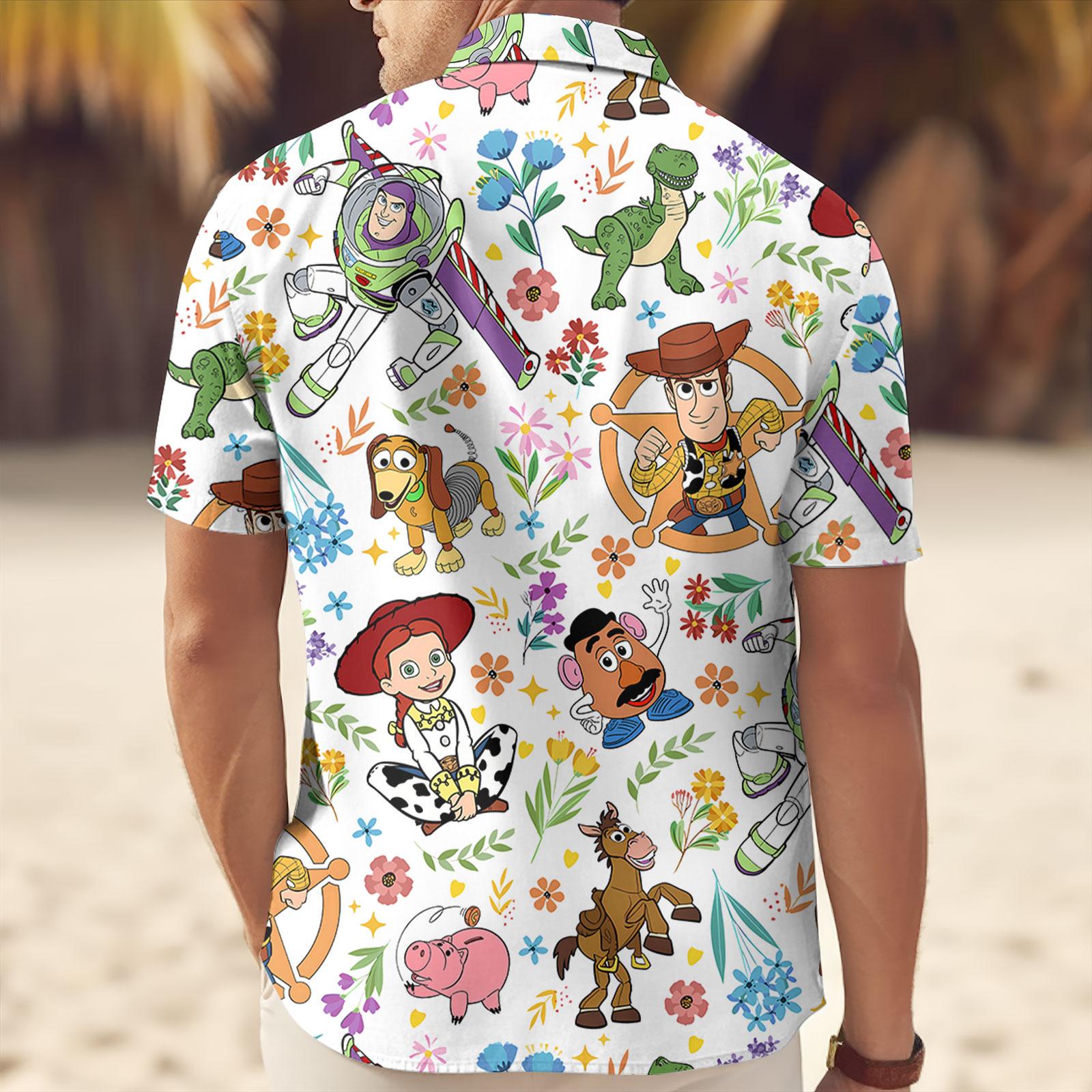 その他 Toy Story Woody Figure Hawaiian Shirt Disney Toy Story Hawaiian Shirt, Woody Buzz Hawaiian Outfit